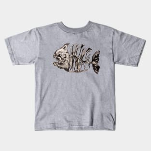 Fish skeleton Kids T-Shirt